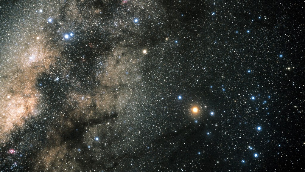 Star field of Constellation Scorpius